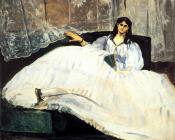 Baudelaire's Mistress Reclining (Study of Jeanne Duval)
